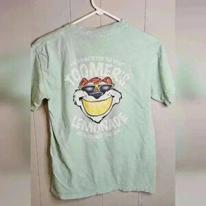 Comfort Colors Tee Short Sleeve Mint Green Tiger Graphic Size Small